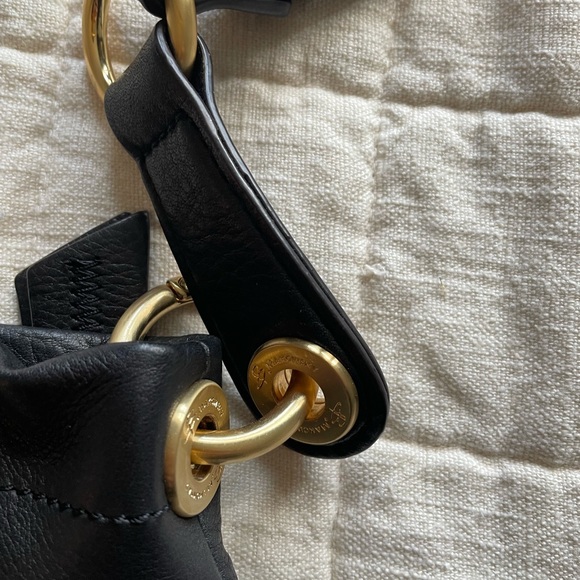 B. Makowsky NWT Leather Crossbody - Picture 4 of 8